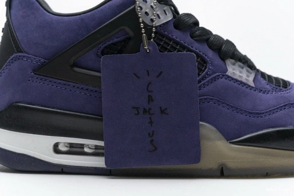Rep EP Retro Scott Travis Purple AJ4-766302 4 Air x Jordan AJ4-766302 0303